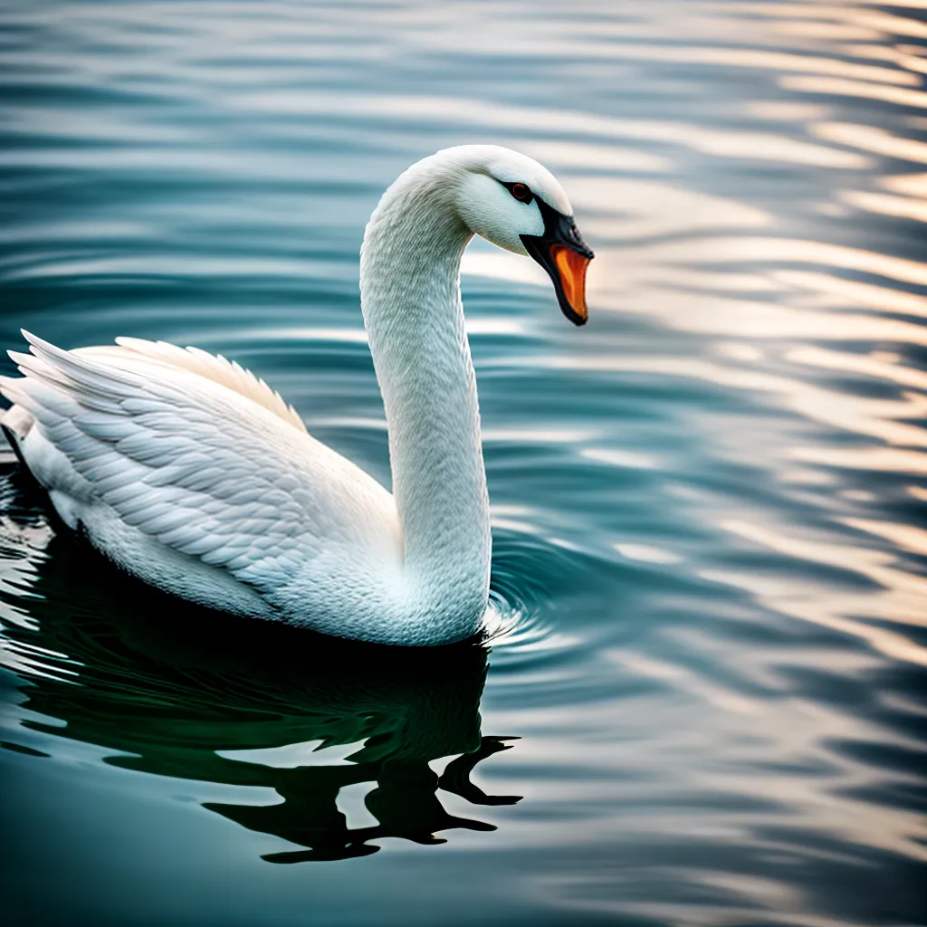 Fotos cisne branco lagoa graca pureza