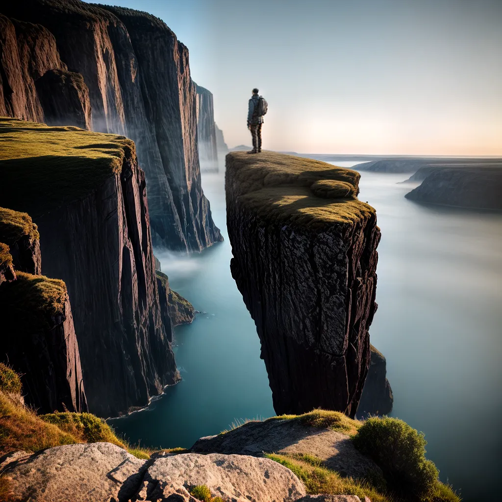 Fotos cliff contemplacao vida morte