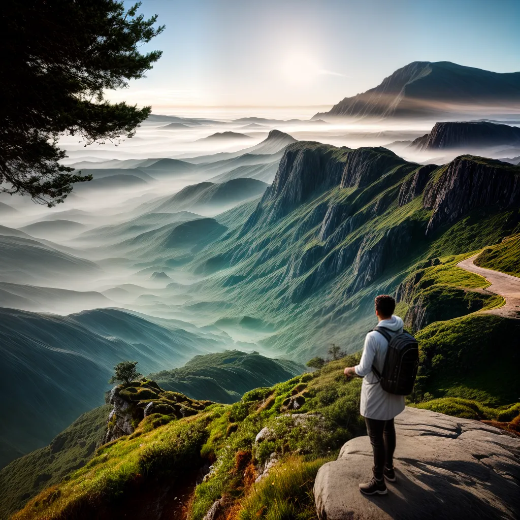 Qual o Significado de Sonhar com Paisagens Naturais 5 Fotos cliff natureza aventura tranquilidade