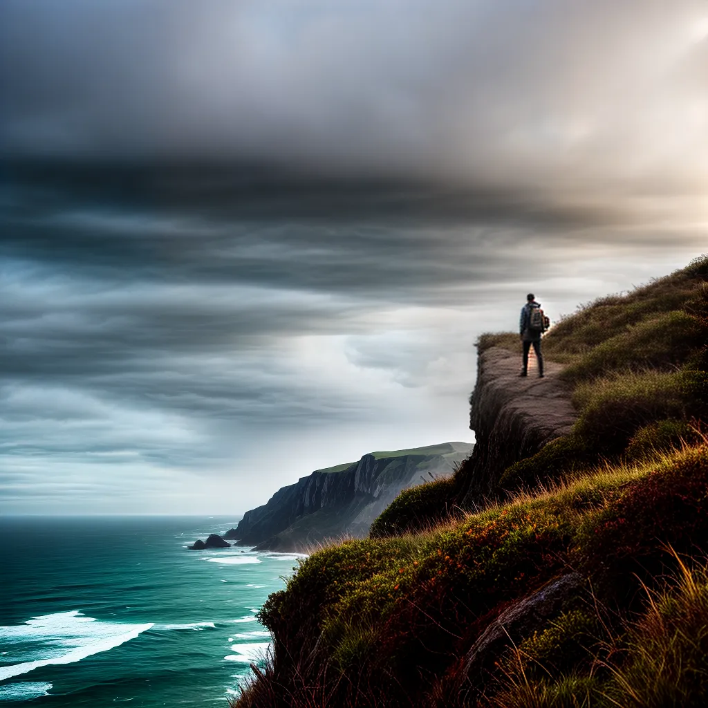 Desvendando o significado de sonhar com descendentes decepcionantes 6 Fotos cliff oceano tempestade incerteza