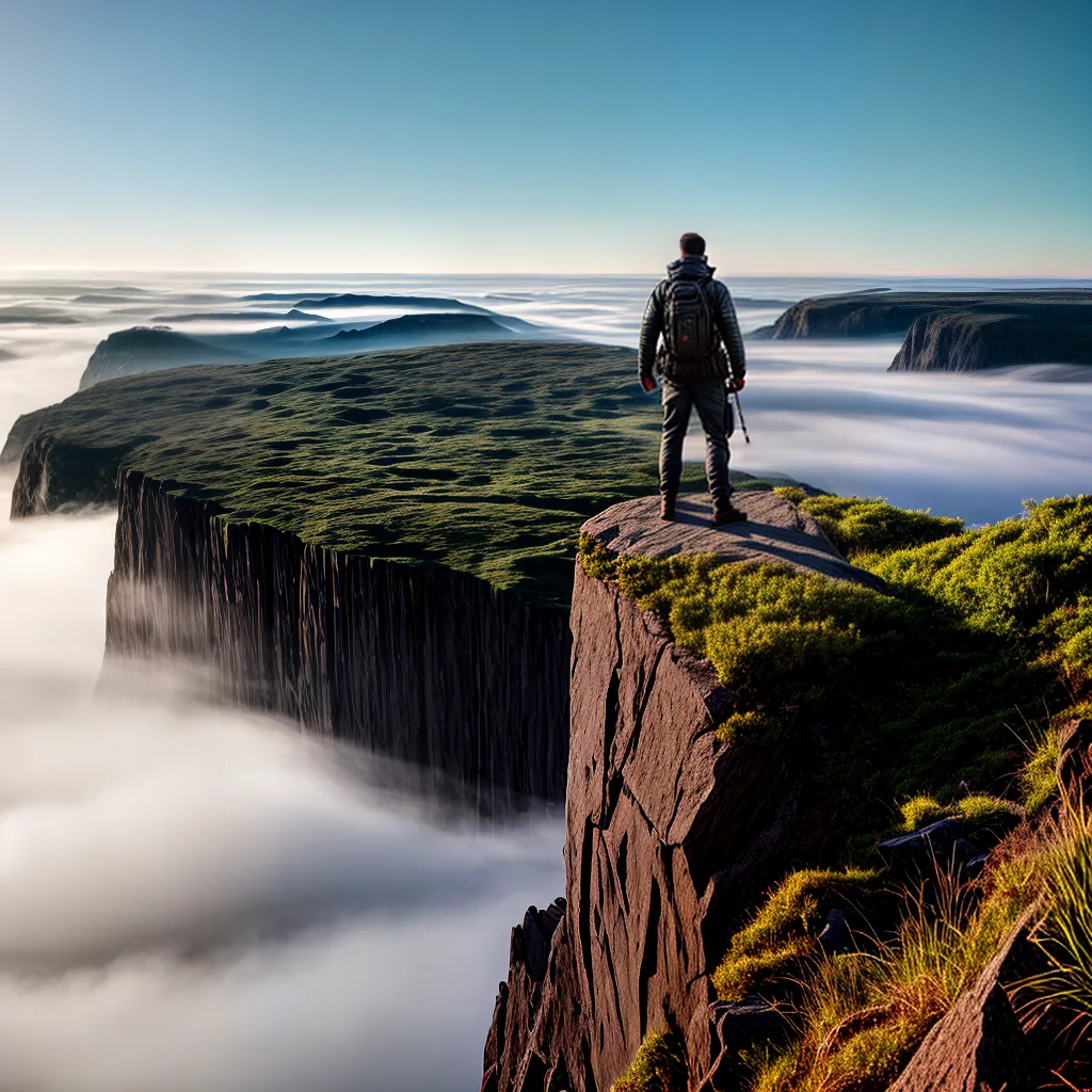 O Enigma do Coração: Qual o significado de sonhar com um amor impossível? 3 Fotos cliff paisagem longing amor