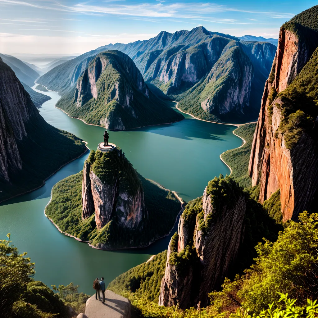 Fotos cliff paisagem viagem sonho
