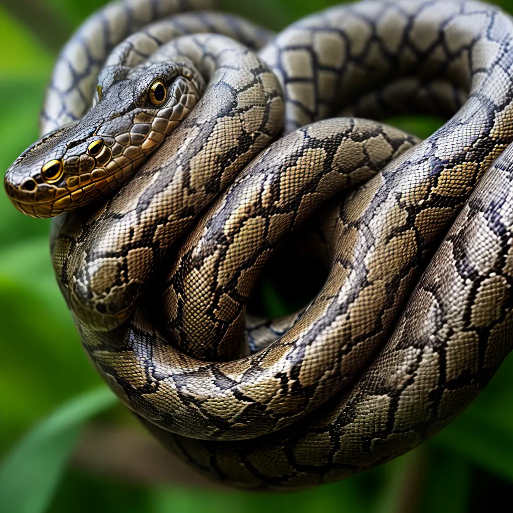 Surpreenda-se com os Significados dos Sonhos com Serpentes Grandes 5 Fotos cobra arvore brilho transformacao