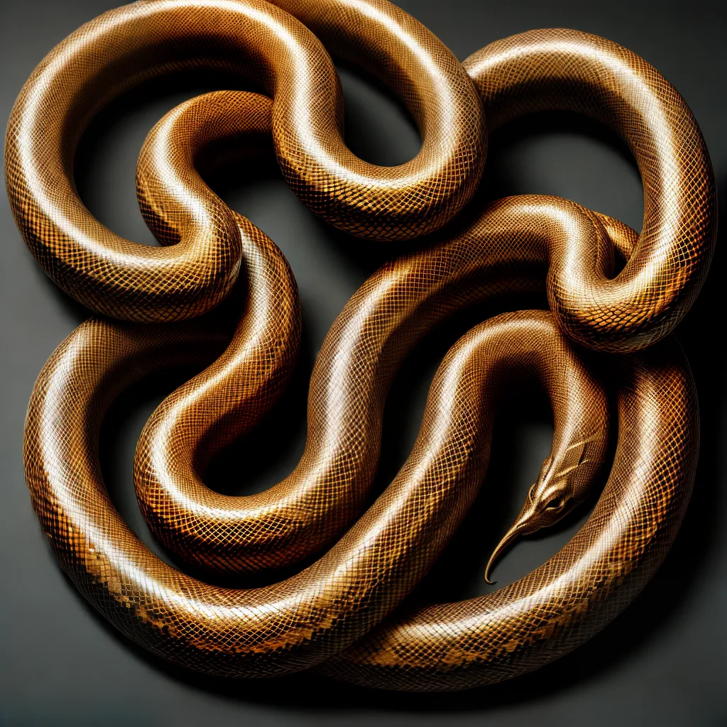 Descubra o Verdadeiro Significado de Sonhar com Movimentos Serpenteantes 2 Fotos cobra brilhante sonhos simbolismo