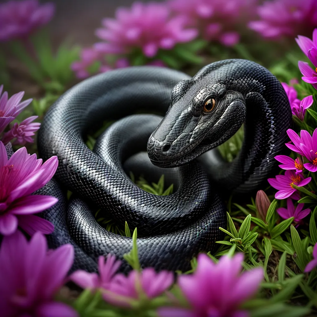 Interpretando os sonhos com cobras: descubra o que significa sonhar com répteis. 5 Fotos cobra campo flores sonhos