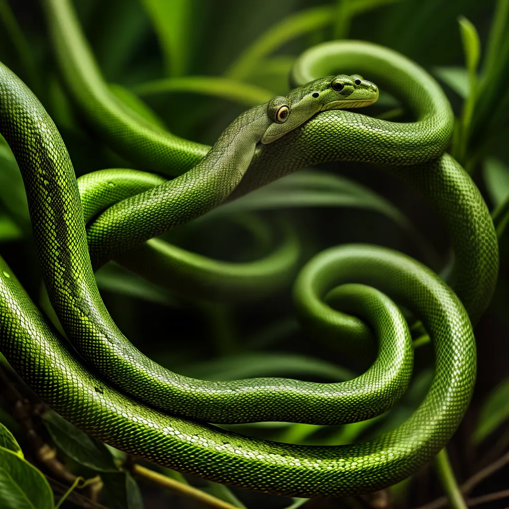 Cobra-cipó nos sonhos: Qual é o seu significado? 4 Fotos cobra cipo transformacao perigo sonhos
