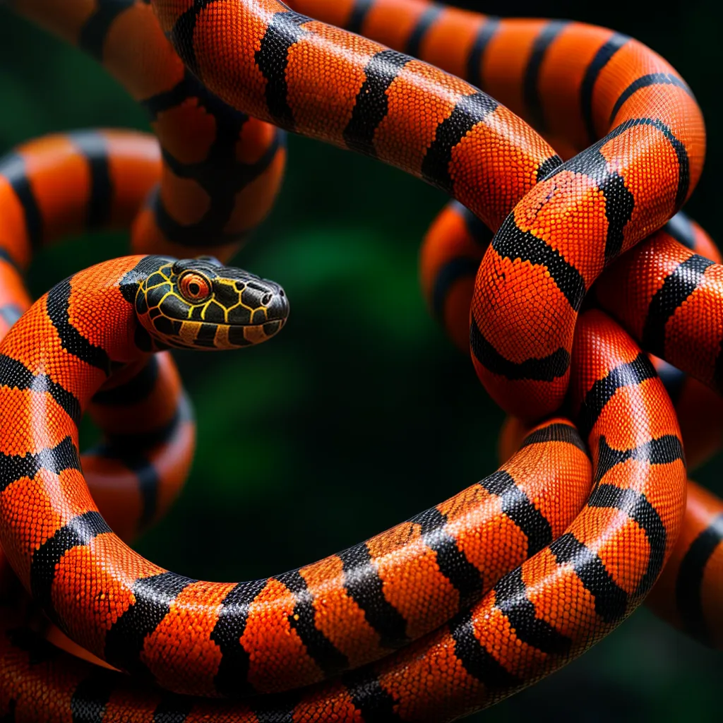 Fotos cobra coral sonho perigo beleza