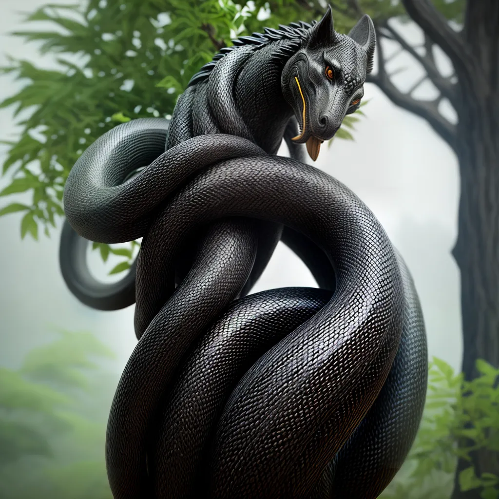 A Cobra Gigante na Propriedade Rural: O que Significa Sonhar com a Natureza Selvagem? 4 Fotos cobra gigante psique transformacao