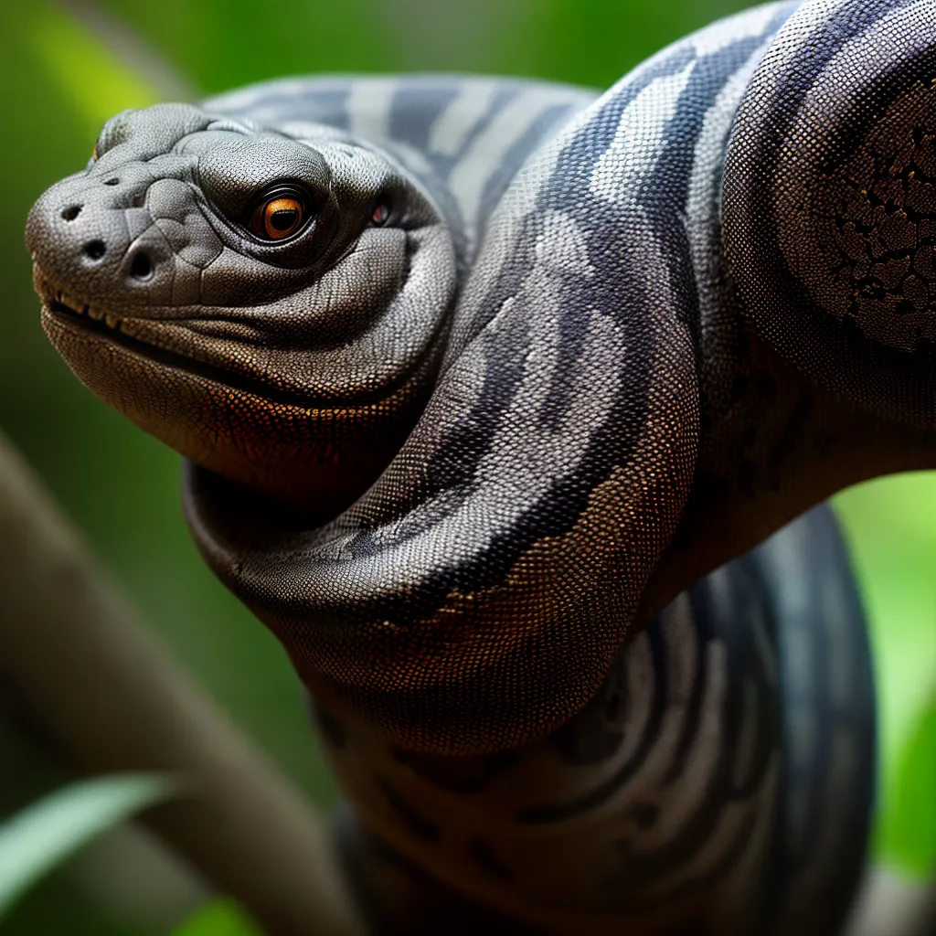 Descubra o Significado de Sonhar com Jiboia 3 Fotos cobra jungla olhos misterio