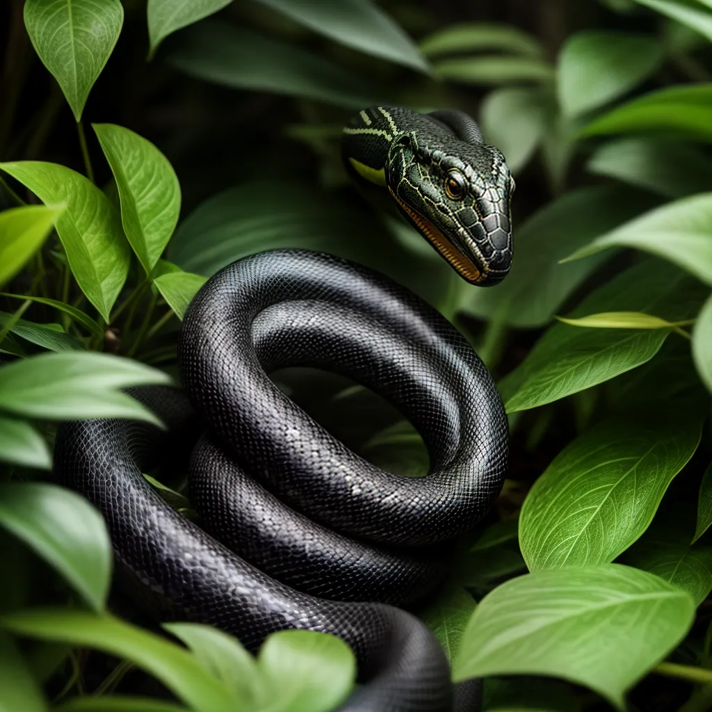 Interpretando os sonhos com cobras: descubra o que significa sonhar com répteis. 2 Fotos cobra jungle folhagem verde sonho
