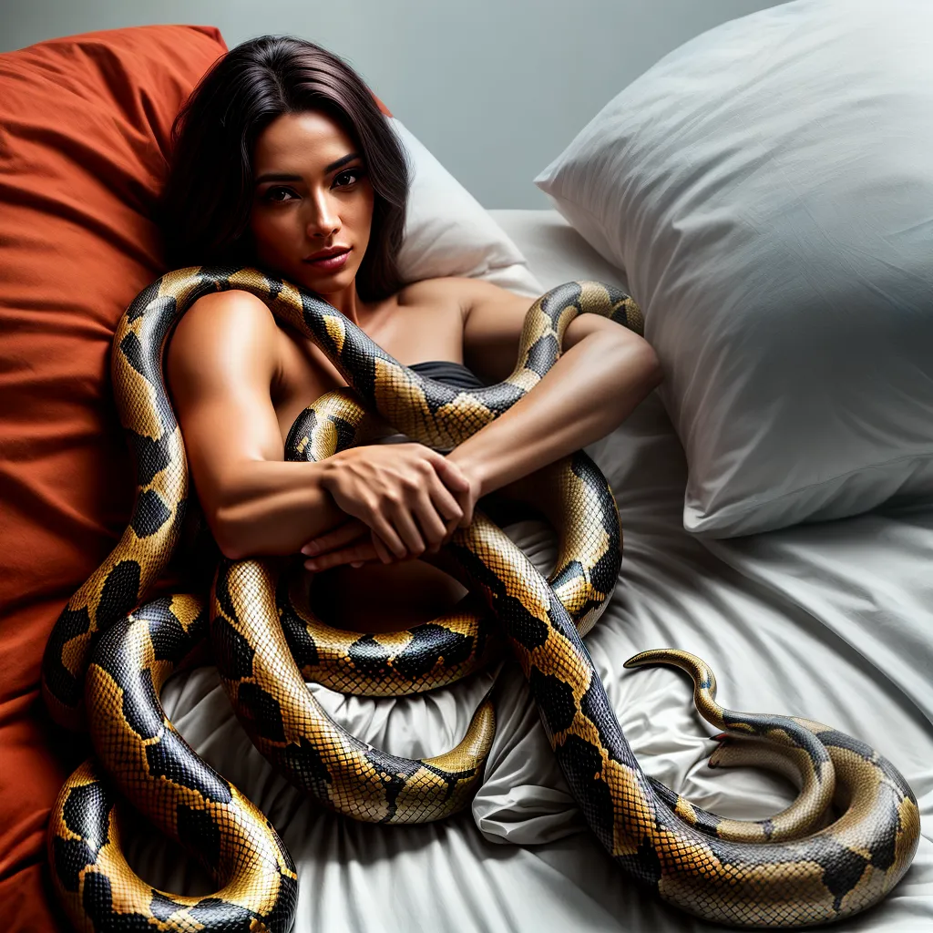 Fotos cobra medo ansiedade cama