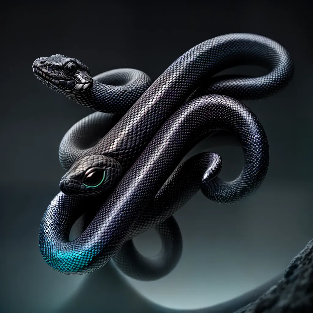 Os Segredos por Trás dos Sonhos com Cobras 4 Fotos cobra misteriosa sombria brilhante