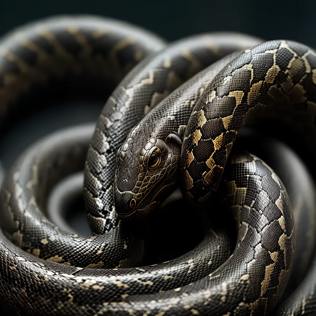 Surpreenda-se com os Significados dos Sonhos com Serpentes Grandes 2 Fotos cobra misteriosa sonhos 1