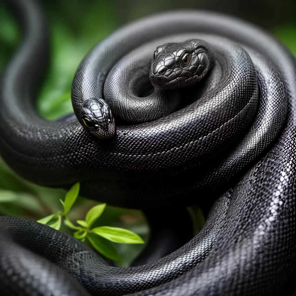 Fotos cobra noturna paisagem onirica