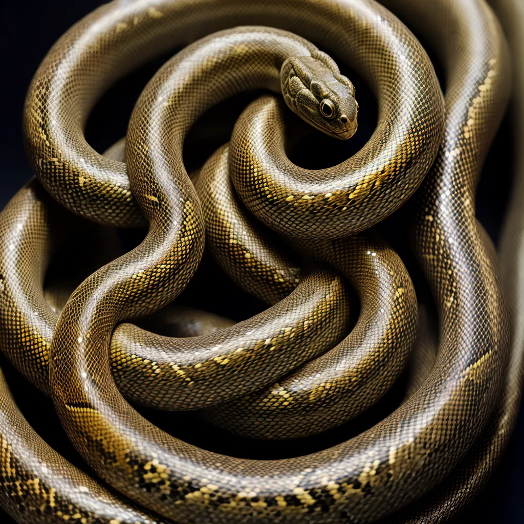 Fotos cobra olhar fascinante sonho