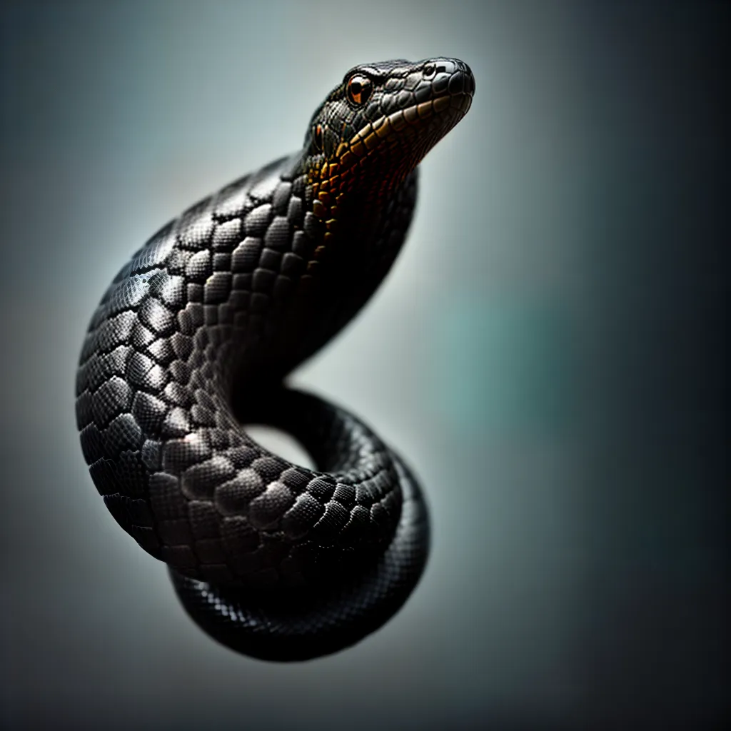 Fotos cobra olhar fatal medo