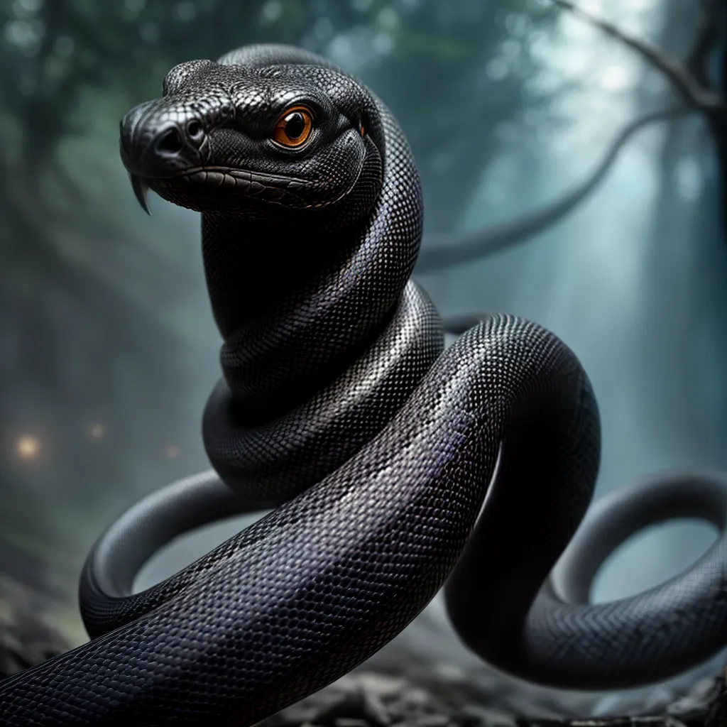 Entenda o que Significa Sonhar com Cobras e Serpentes 3 Fotos cobra olhar intenso escamas brilho