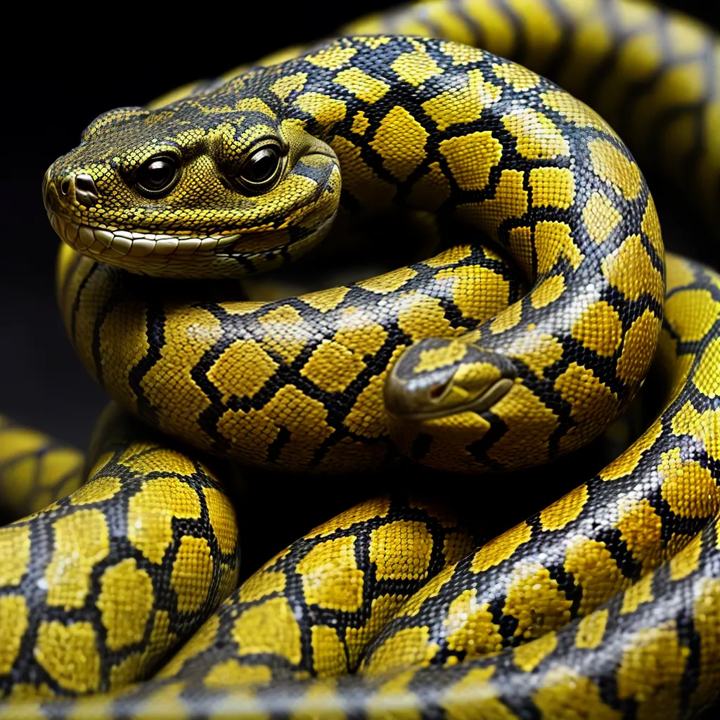 Fotos cobra olhar perigoso transformacao 1