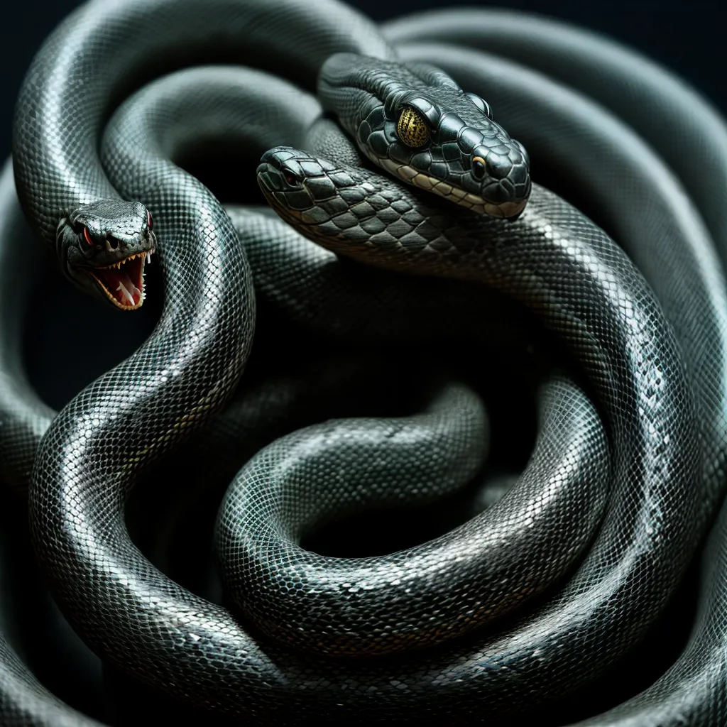Significado de Sonhar com Cobra: O que Quer te Alertar? 2 Fotos cobra olhos perfurantes nevoa
