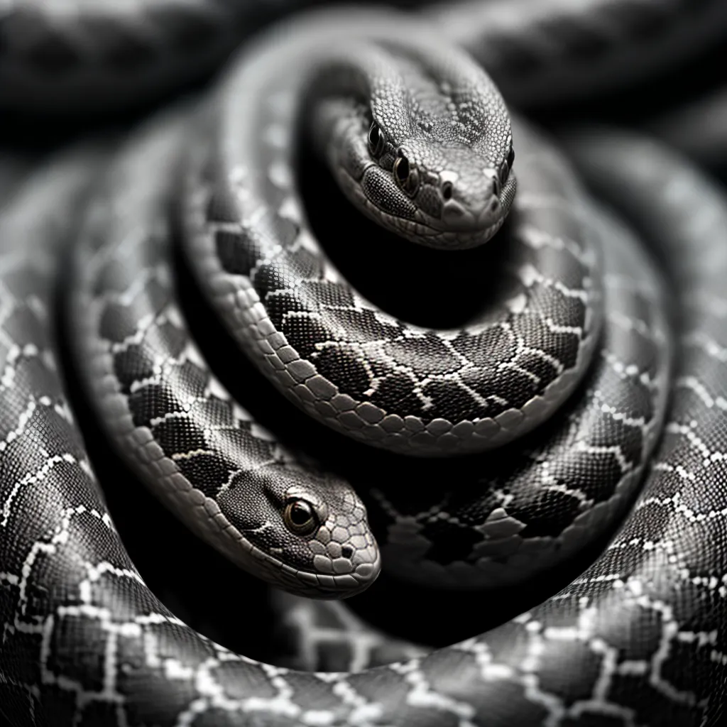 Fotos cobra preto branco sonhos simbolismo