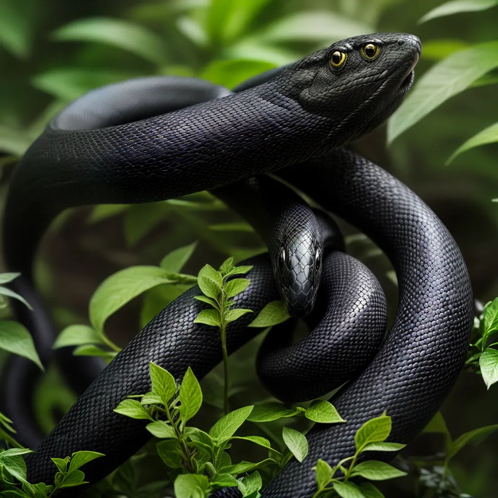 Fotos cobra selva torcida olhos hipnoticos