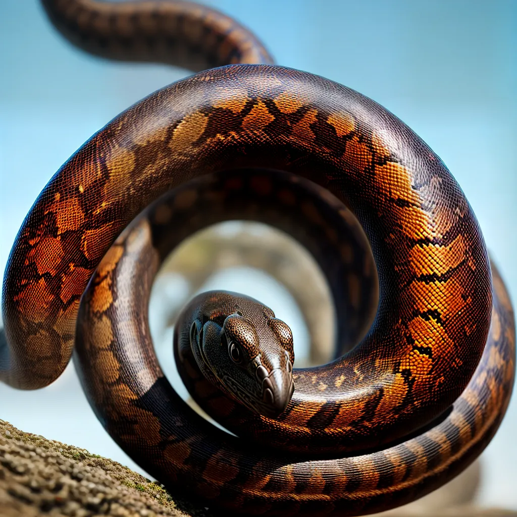 Jiboia: Entenda o Significado de Sonhar com Cobras. 2 Fotos cobra sol brilho pele renovacao