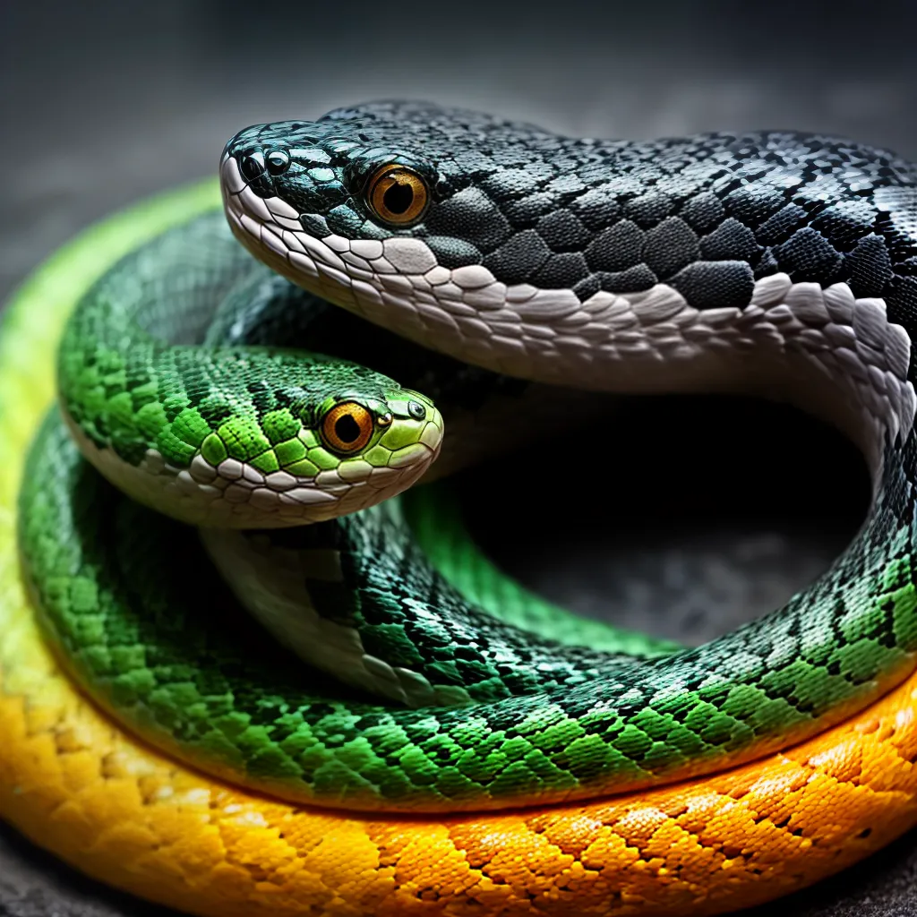 Fotos cobra transformacao cura renascimento