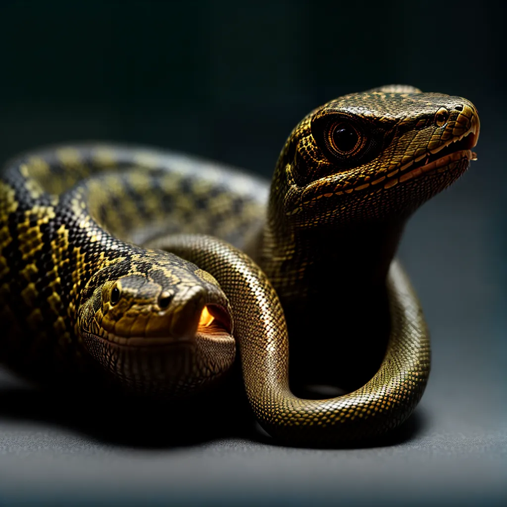 O que significa sonhar com Cobra Venenosa: Entenda agora! 4 Fotos cobra venenosa olhar fascinante