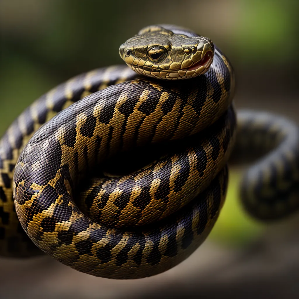 Fotos cobra venenosa olhar fatal