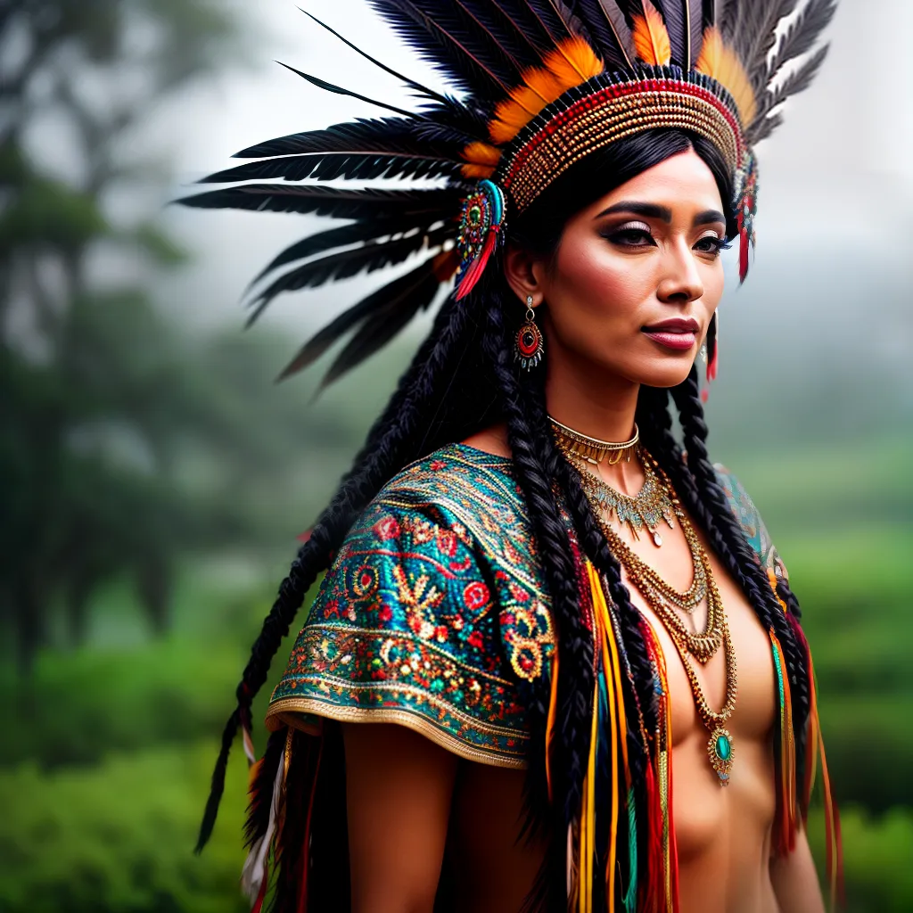 Sonhar com Cocar Indígena: descubra o significado 4 Fotos cocar lider indigena espiritualidade
