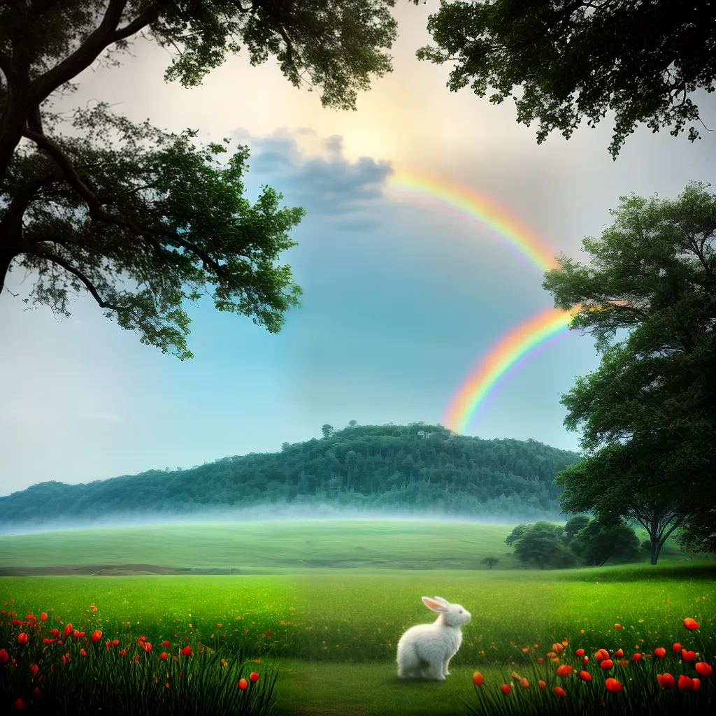 Descobrindo seu Eu Interior: O que Significa Sonhar com Coelho? 2 Fotos coelho cenoura campo arcoiris