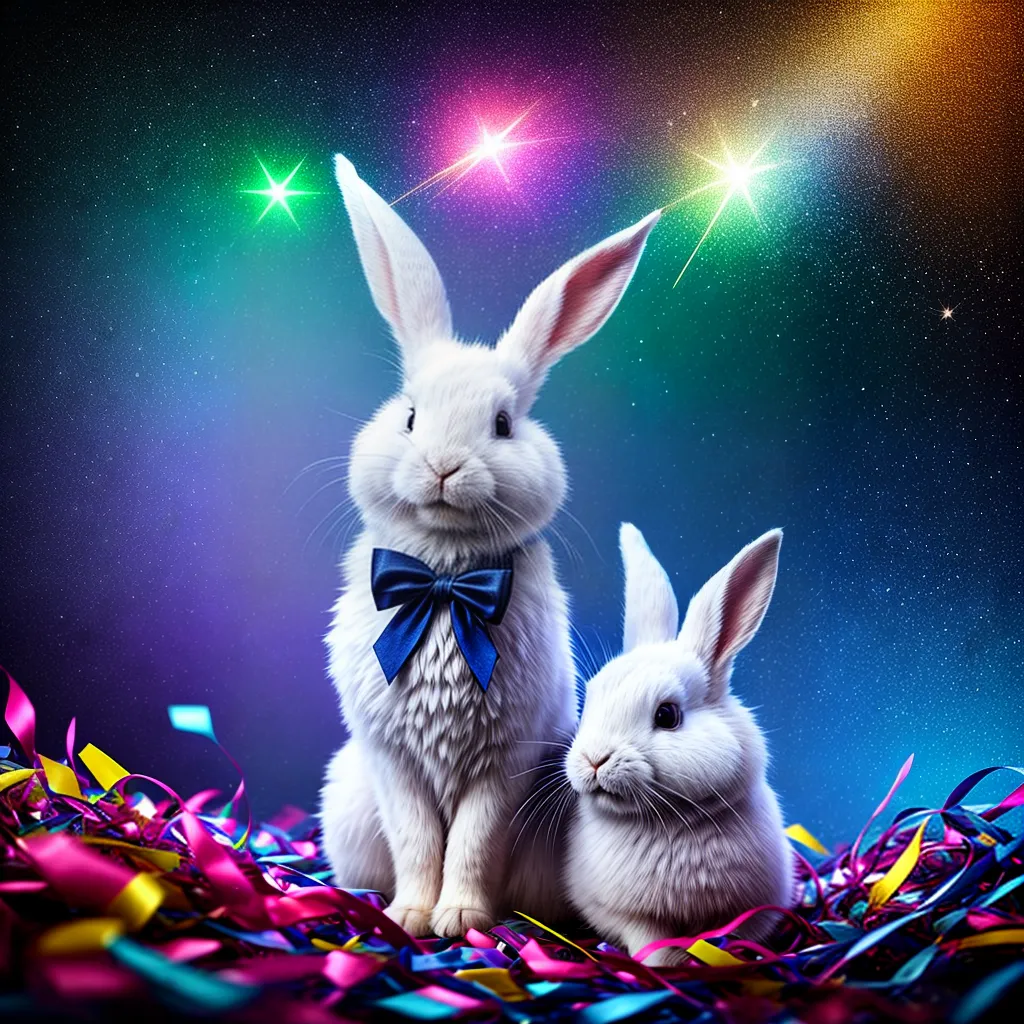 Desvendamos o Significado de Sonhar com a Magia Divertida do Coelho Branco 3 Fotos coelho chapeu magico varinha estrelas