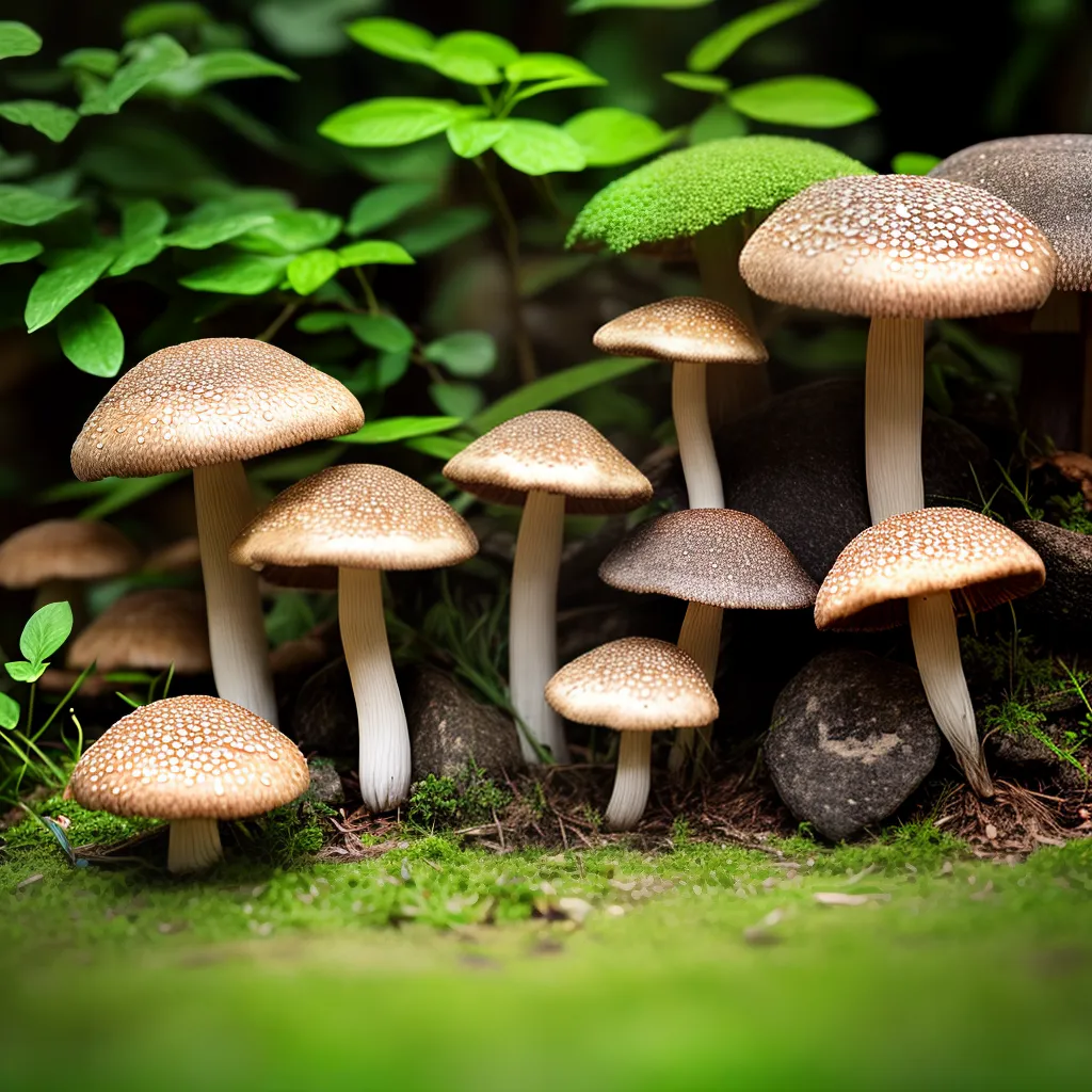 Fotos cogumelos floresta diversidade sonhos