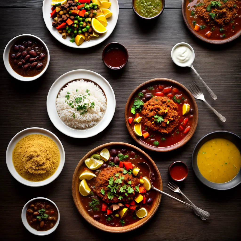 Fotos comida brasileira colorida farofa feijoada