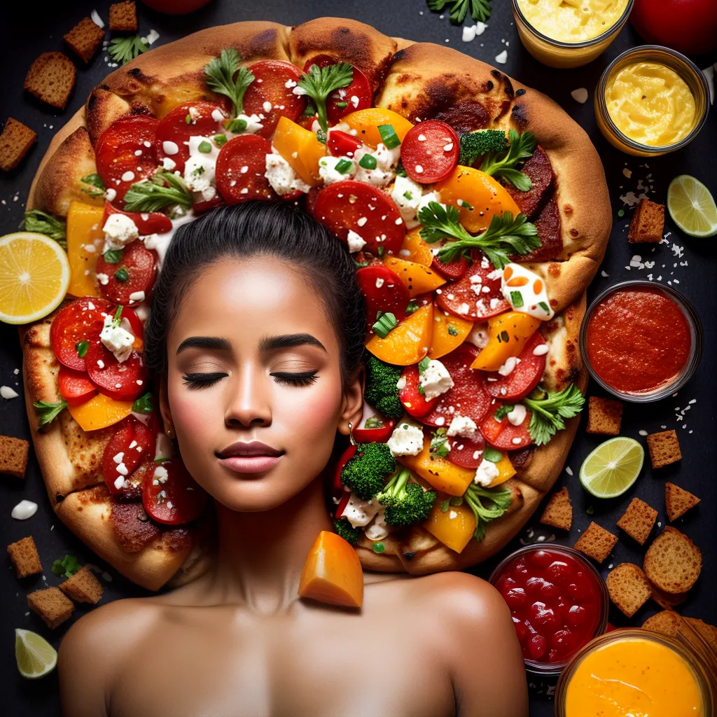 Delícias locais nos seus sonhos: qual é o significado 5 Fotos comida sonho surreal colorido