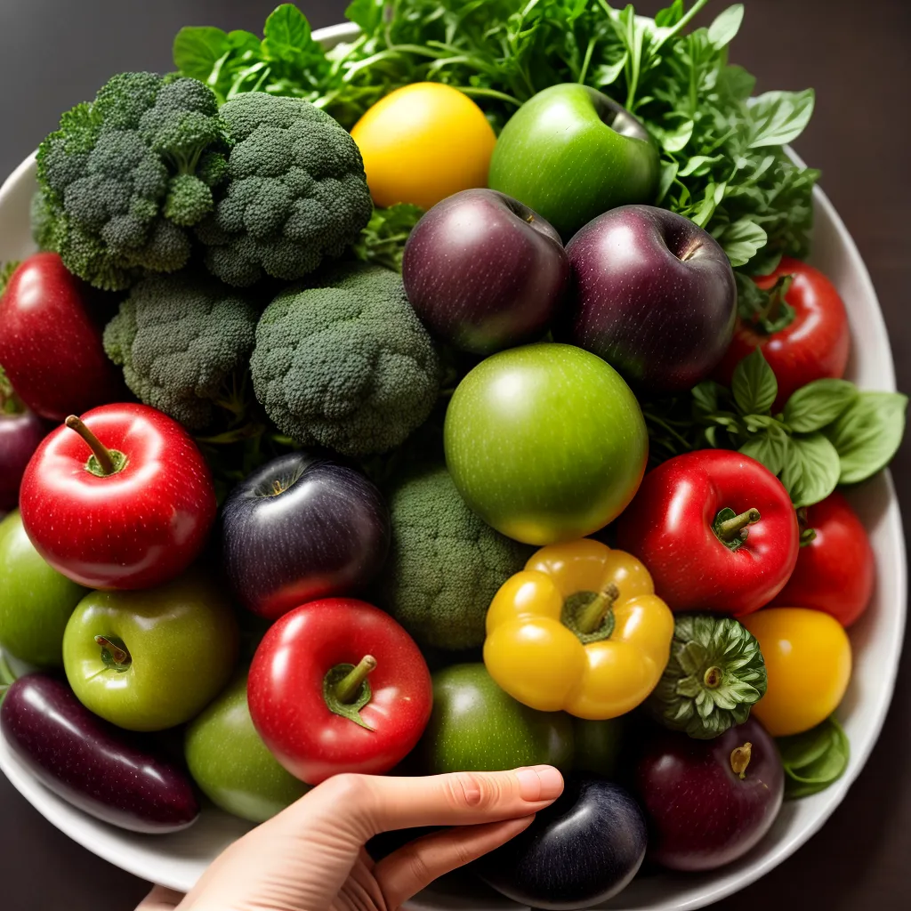 Fotos comida sustentavel frutas legumes plantas