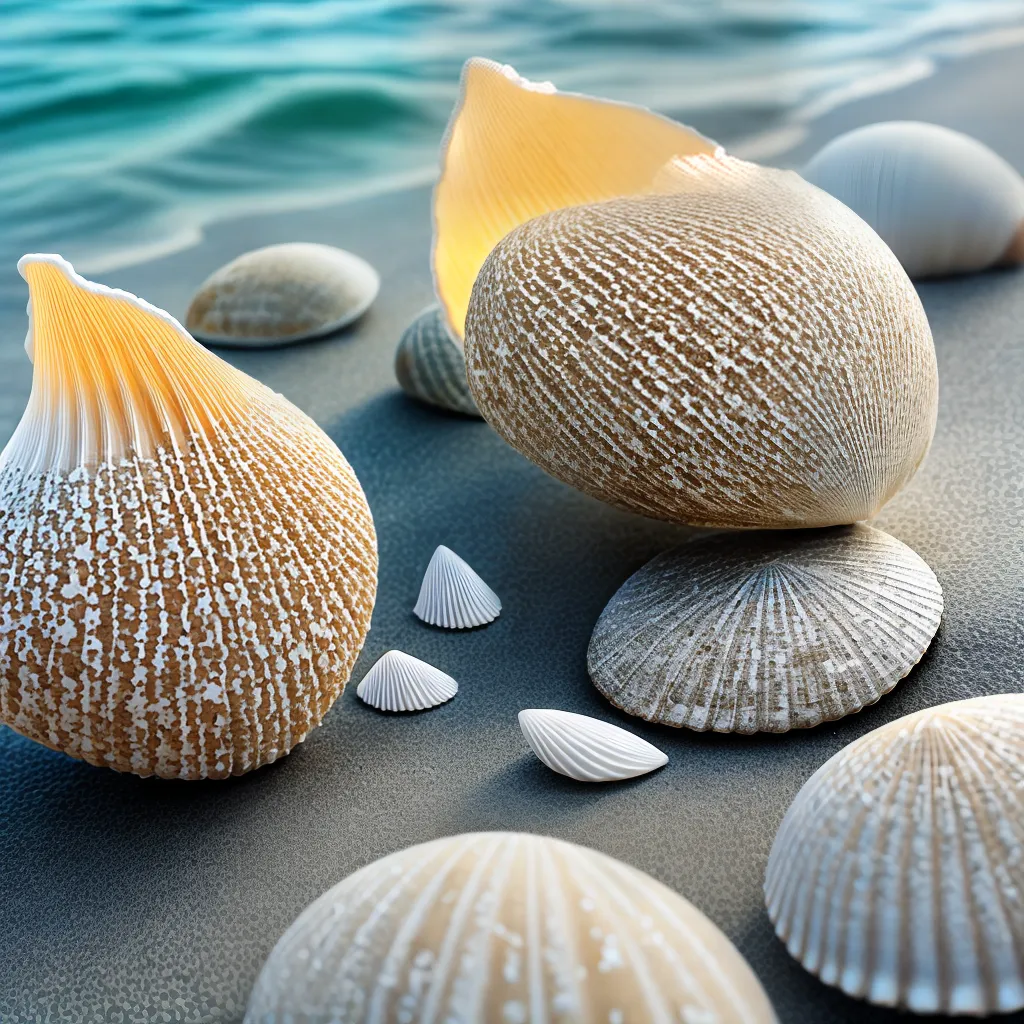 Descubra o significado de sonhar com conchas do mar. 6 Fotos concha mao luz sombra magia