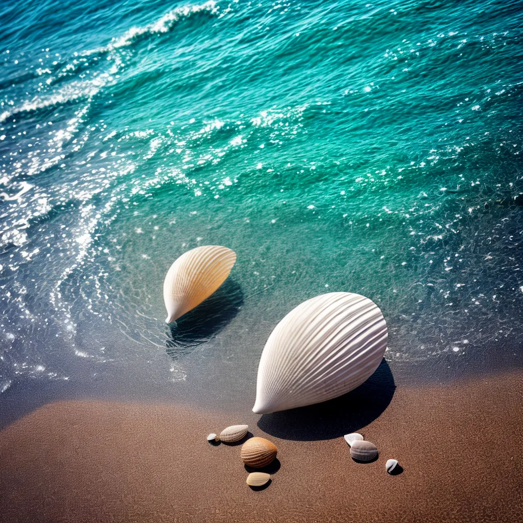Descubra o que significa sonhar com conchas na praia. 2 Fotos concha praia tesouros vida