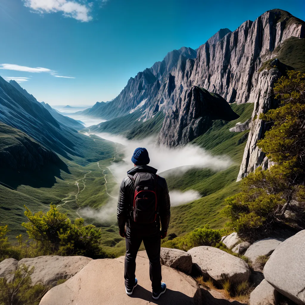 Fotos conquista aventura montanha paisagem 1