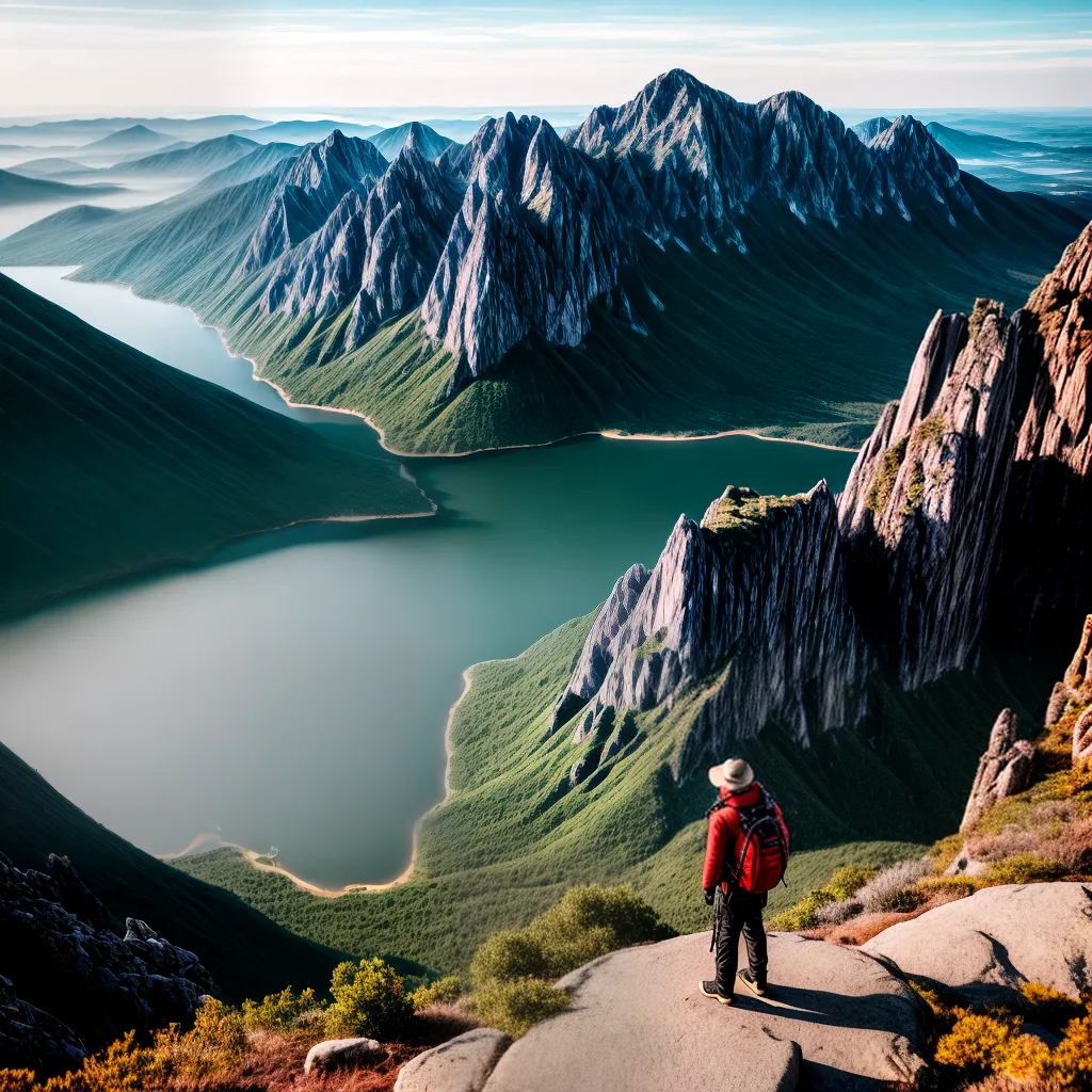 Fotos conquista aventura montanha paisagem