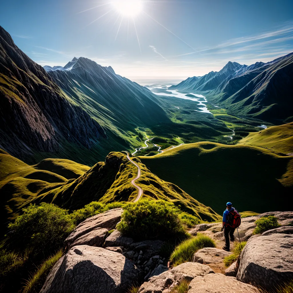 Fotos conquista cume montanha paisagem