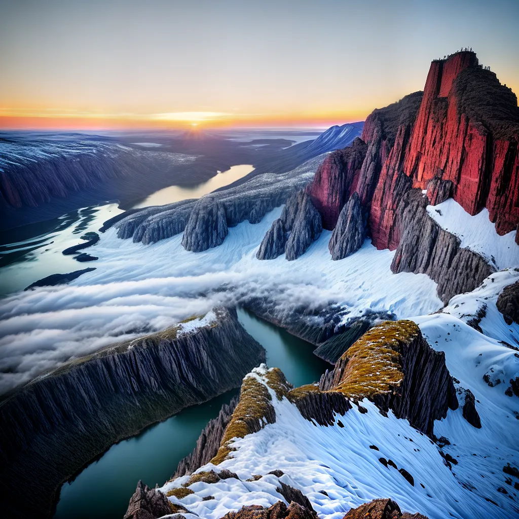 Título do Blog: Em Busca da Aventura Perfeita: O Que Significa Sonhar com Montanhas 4 Fotos conquista montanha ceu neve 1