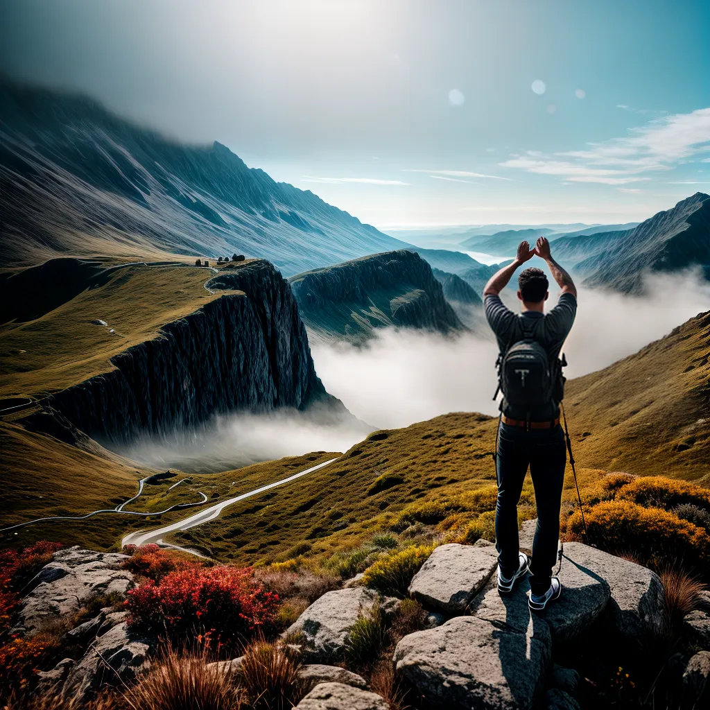 Sonhar com Viagem: Descubra o Significado das Experiências 3 Fotos conquista montanha paisagem bravura