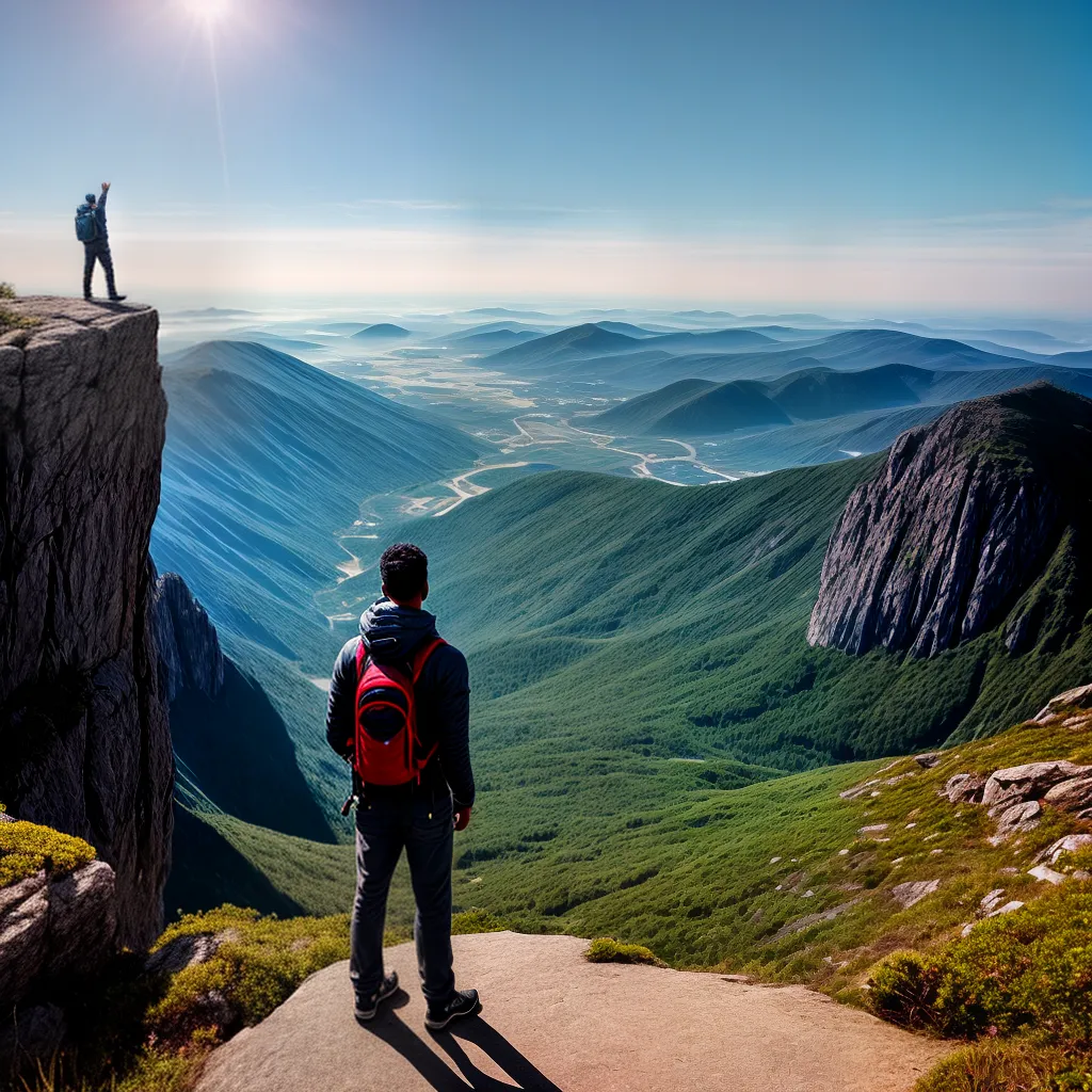 Descubra o Significado de Sonhar com Realização em Roteiros Turísticos 4 Fotos conquista montanha vista cidade aventura