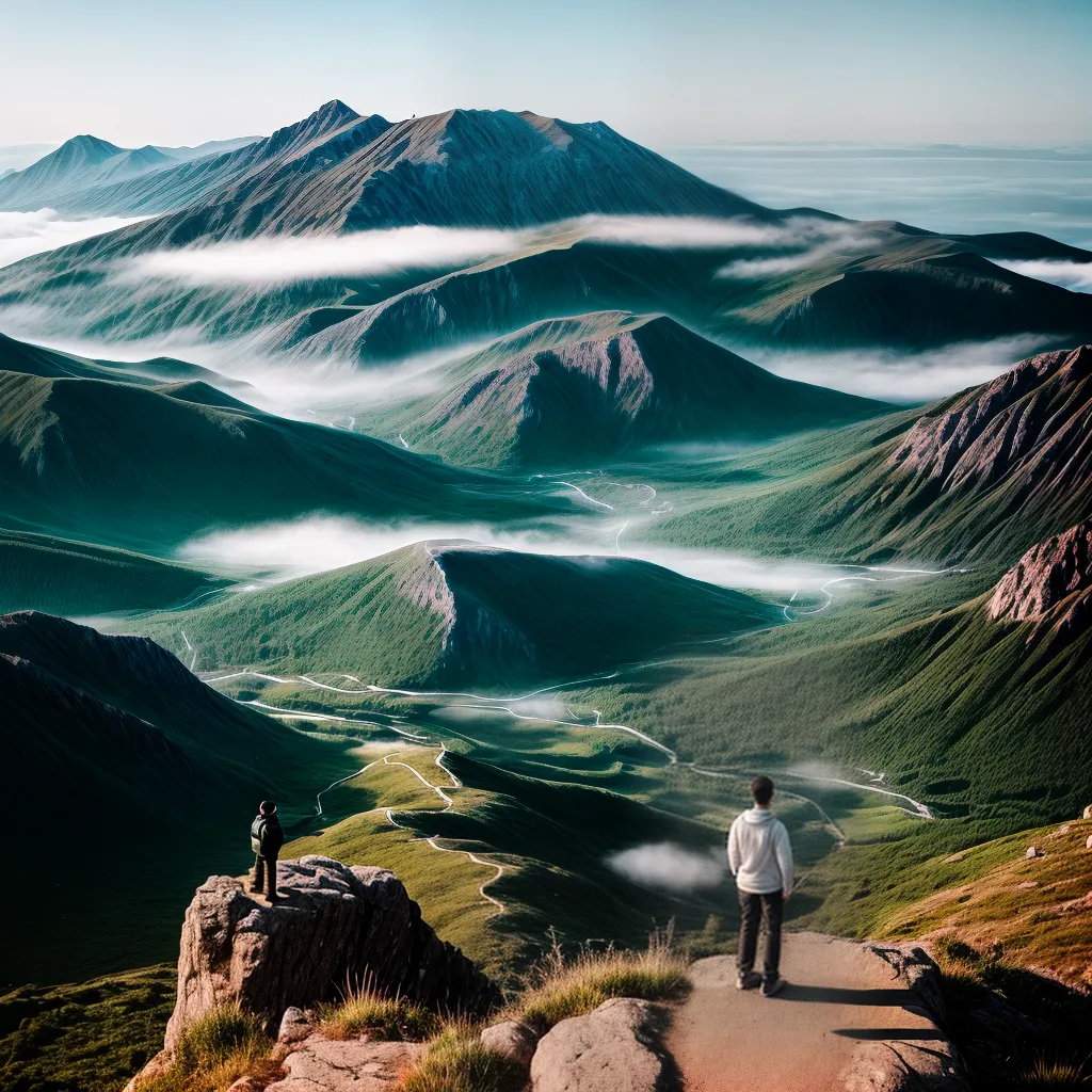 Consolidação dos Sonhos: Aprenda a interpretar e encontrar paz (tema: saúde mental) 4 Fotos conquista paz cume paisagem mental