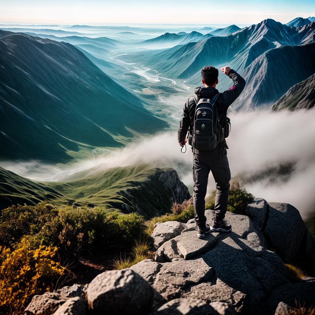 Qualidade de vida: o que significa sonhar com Excelência? 2 Fotos conquista vista montanha