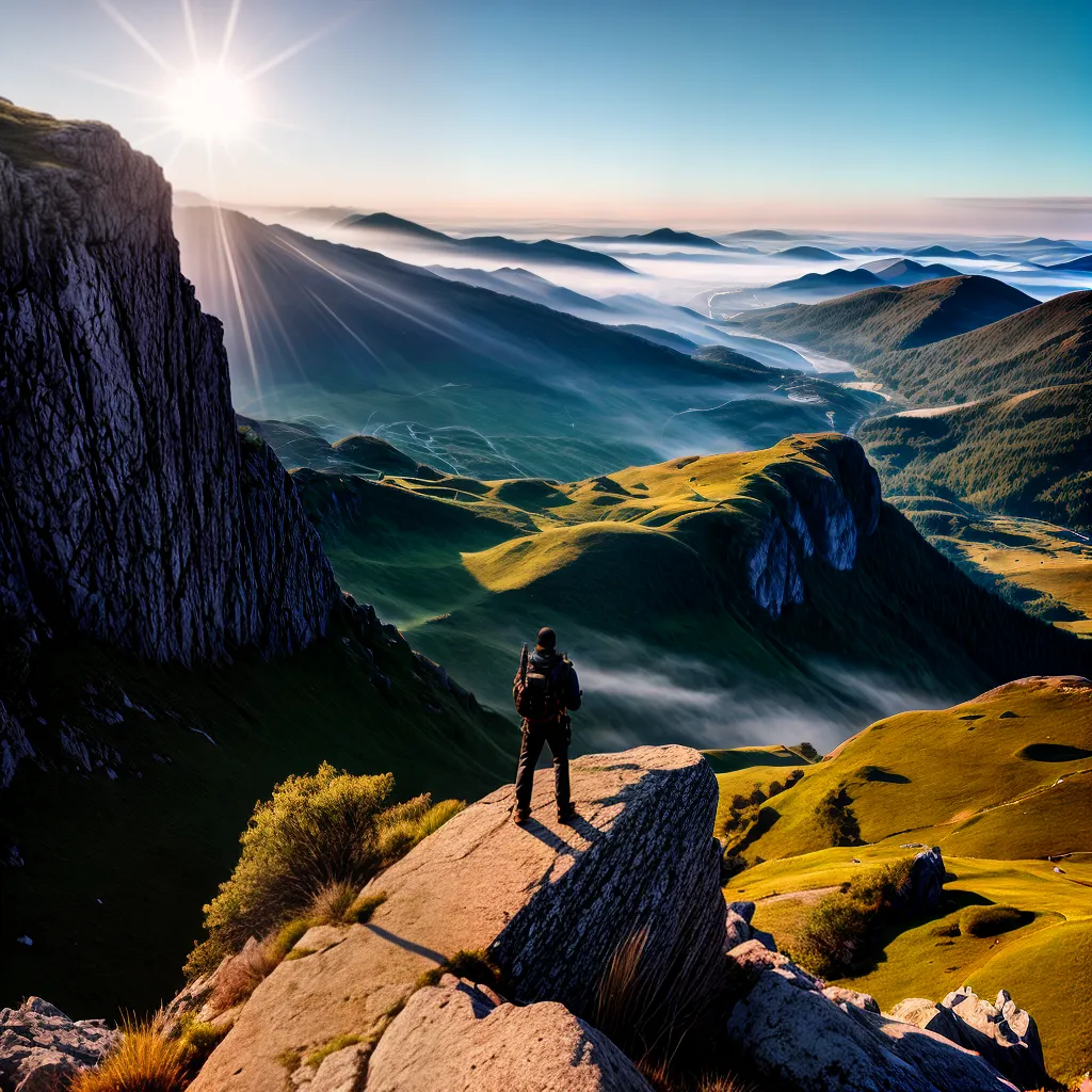 O Que Significa Sonhar com Conquistas e Vitórias. 2 Fotos conquista vitoria montanha sol