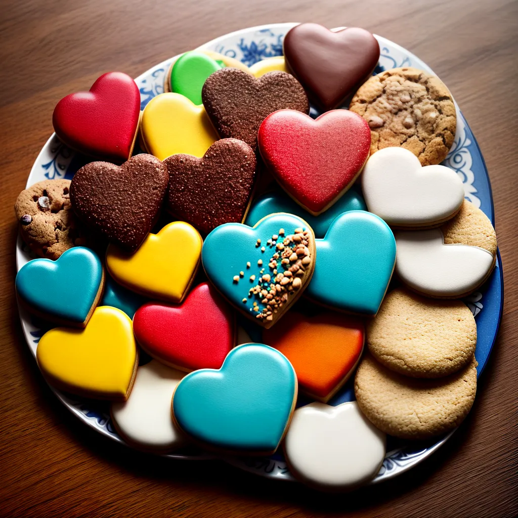 Fotos cookies sonhos simbolos variados