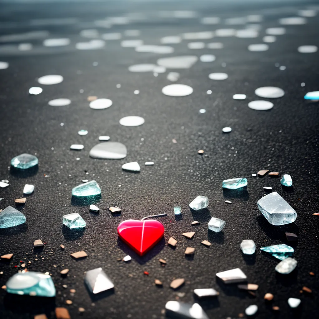 O que Significa Sonhar com Término de Relacionamento Amoroso? (tema: Amor e Relacionamentos) 2 Fotos coracao quebrado dor separacao