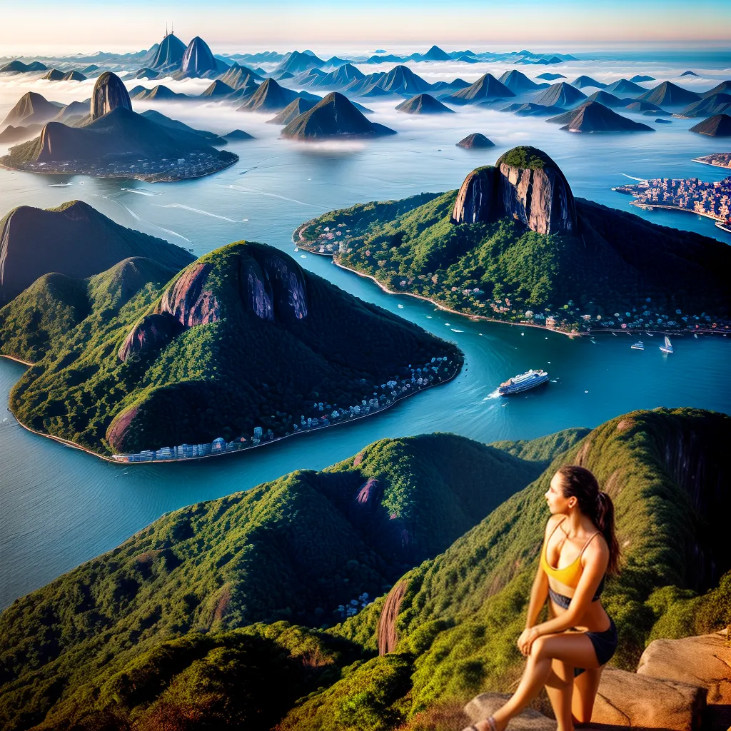 Descubra o significado de sonhar com corcovado e montanhas. 3 Fotos corcovado cristoredentor montanhas rio